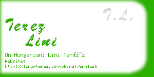 terez lini business card